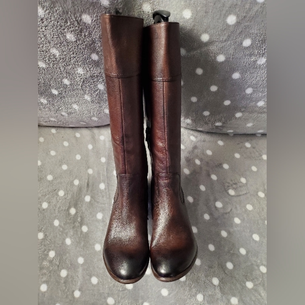 Arnold Churgin Leather knee high boots - Brand new never worn